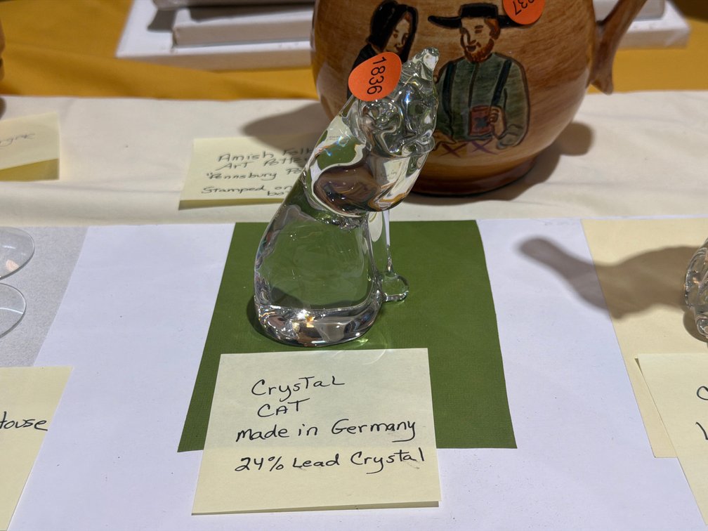 CRYSTAL CAT MADE IN GERMANY