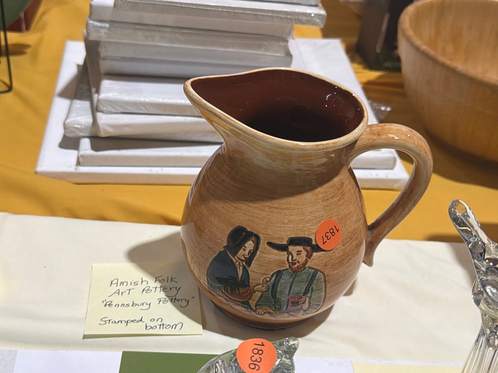 PENNSBURY POTTERY AMISH FOLK ART POTTERY
