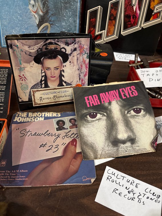 CULTURE CLUB, ROLLING STONES (ETC) RECORS