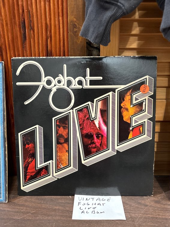 FOGHAT LIVE ALBUMS