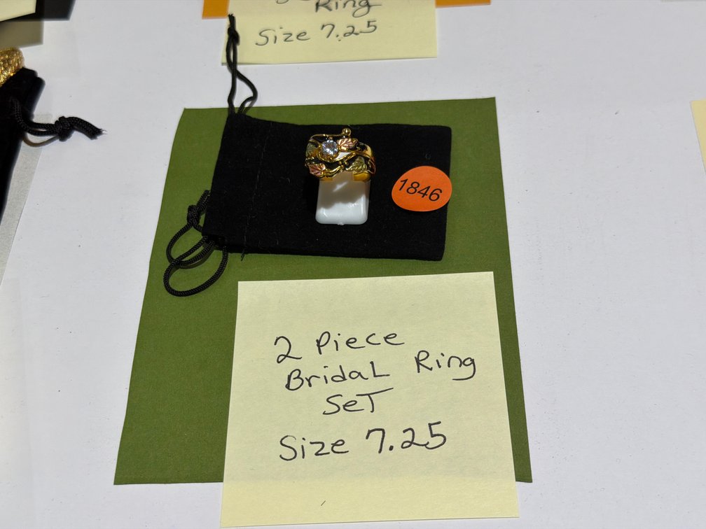 2 PC RING SET SIZE 7.25
