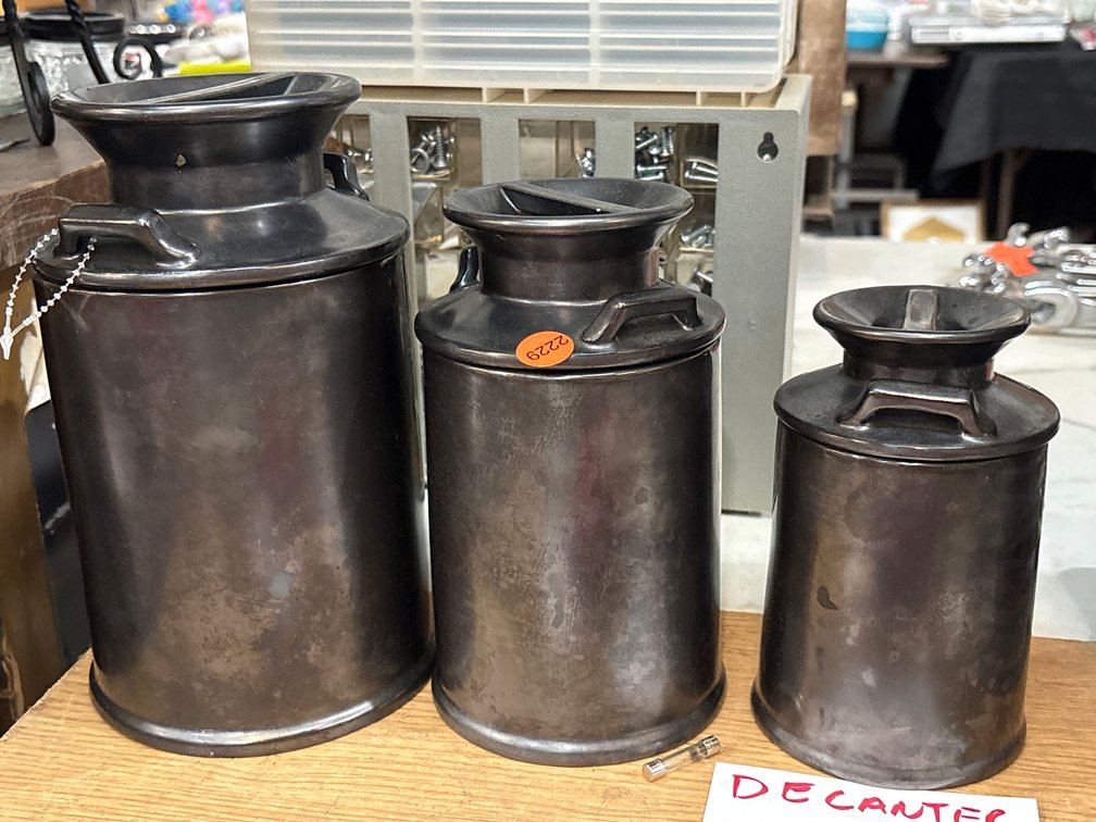 MILK CAN JARS DECANTER SET