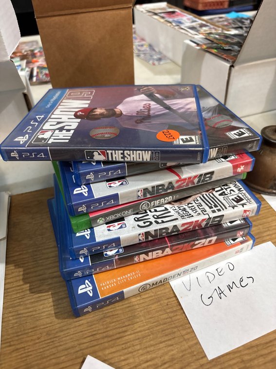 PS4 & XBOX 1 SPORTS GAMES