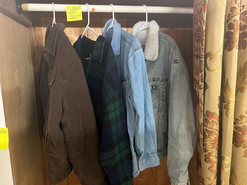 4 MENS JACKETS