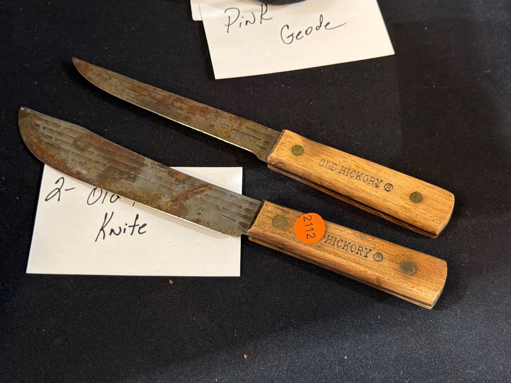 (2) OLD HICKORY KNIVES