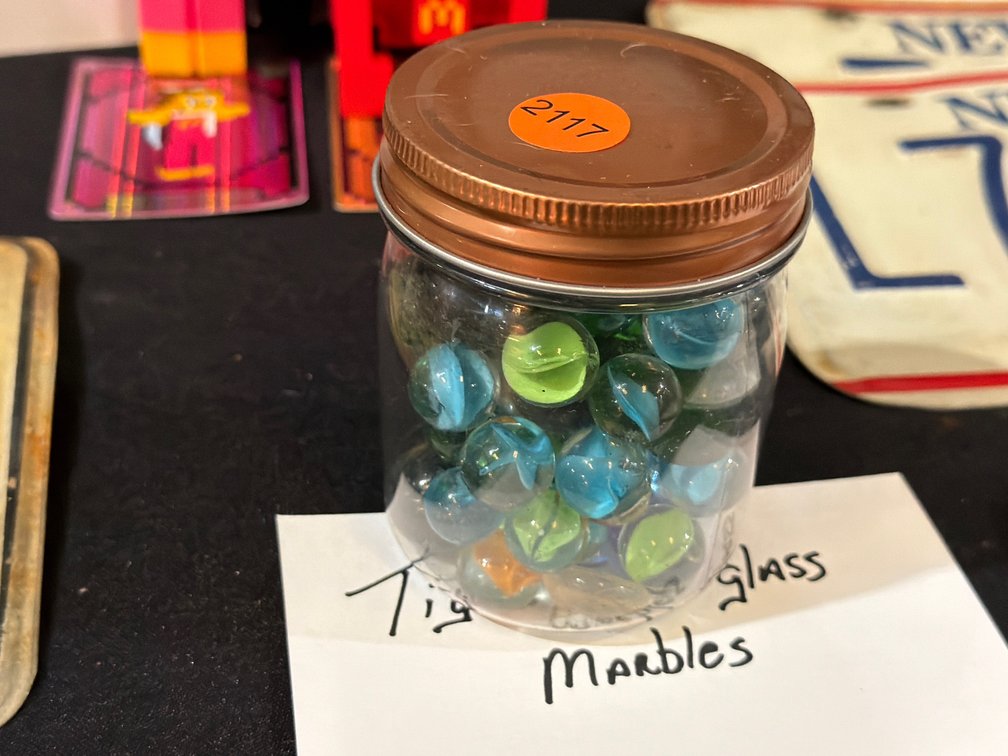 JAR OF MARBLES