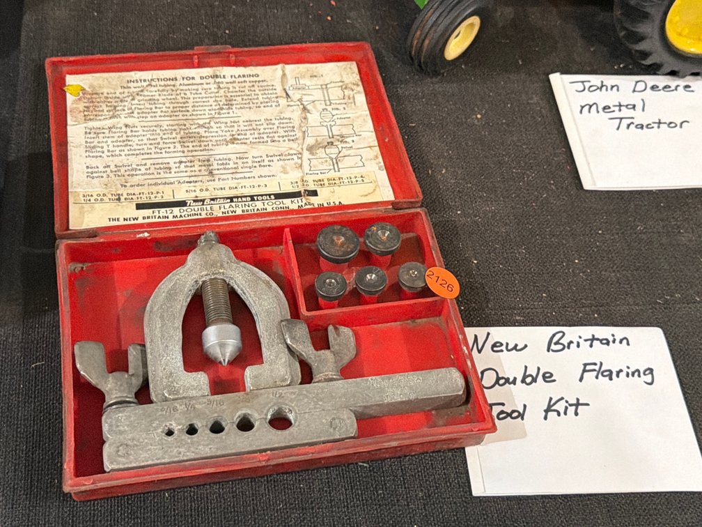 NEW BRITAIN DOUBLE FLARING TOOL KIT