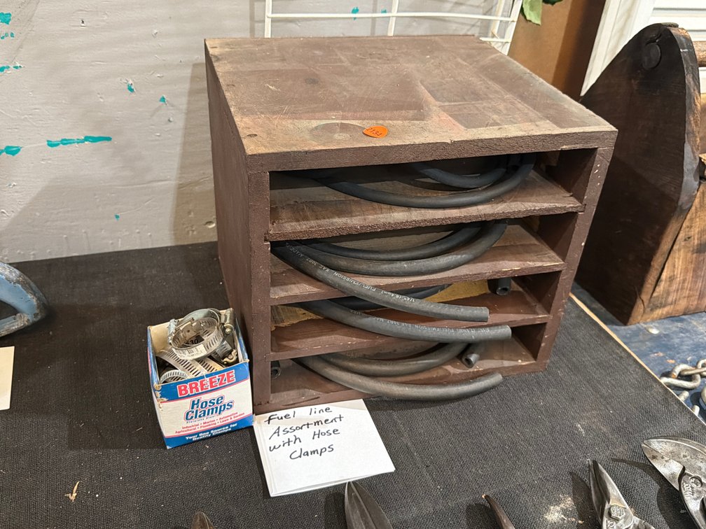 FUEL LINE ASSORTMENT W/ HOSE CLAMPS