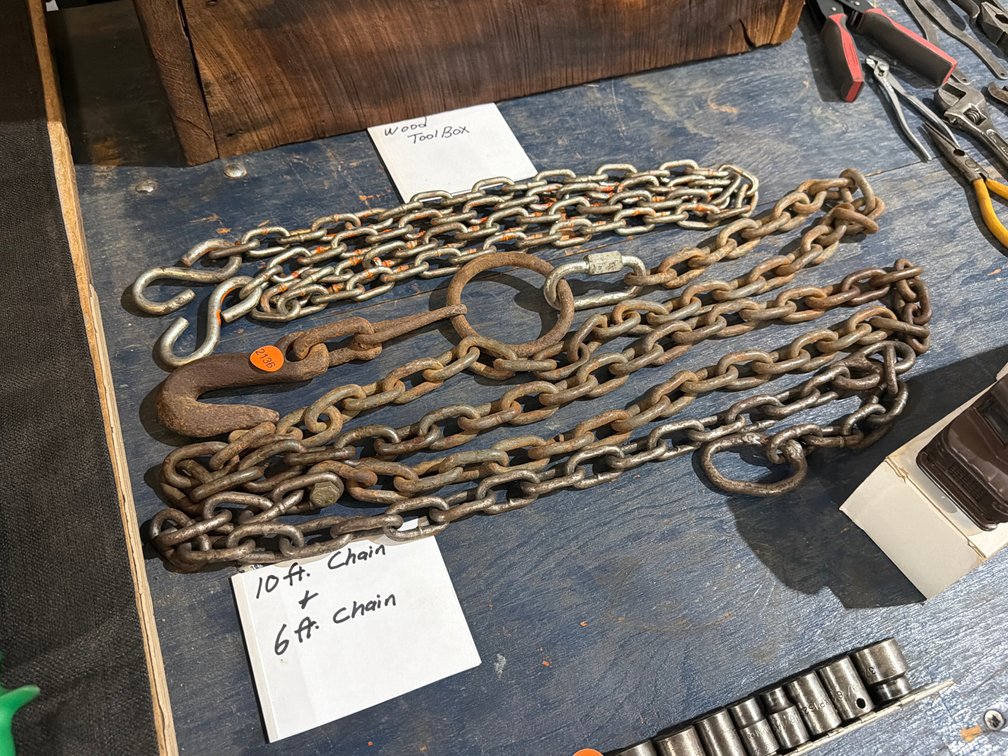 10’ CHAIN & 6’ CHAIN