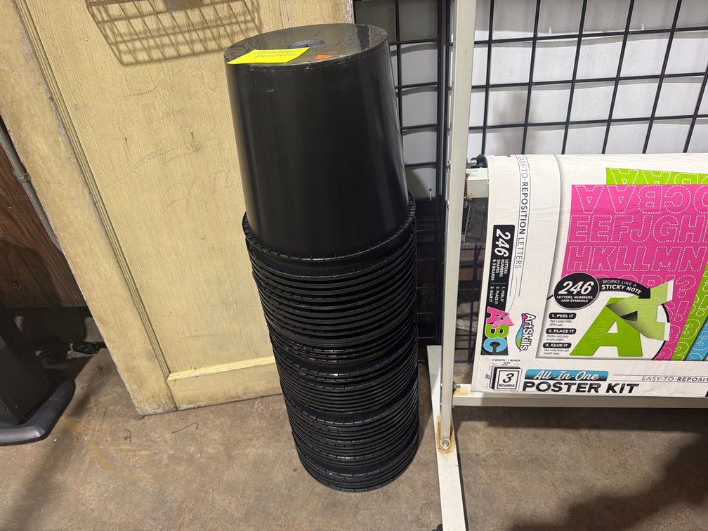PLASTIC BUCKETS/ PLANTERS