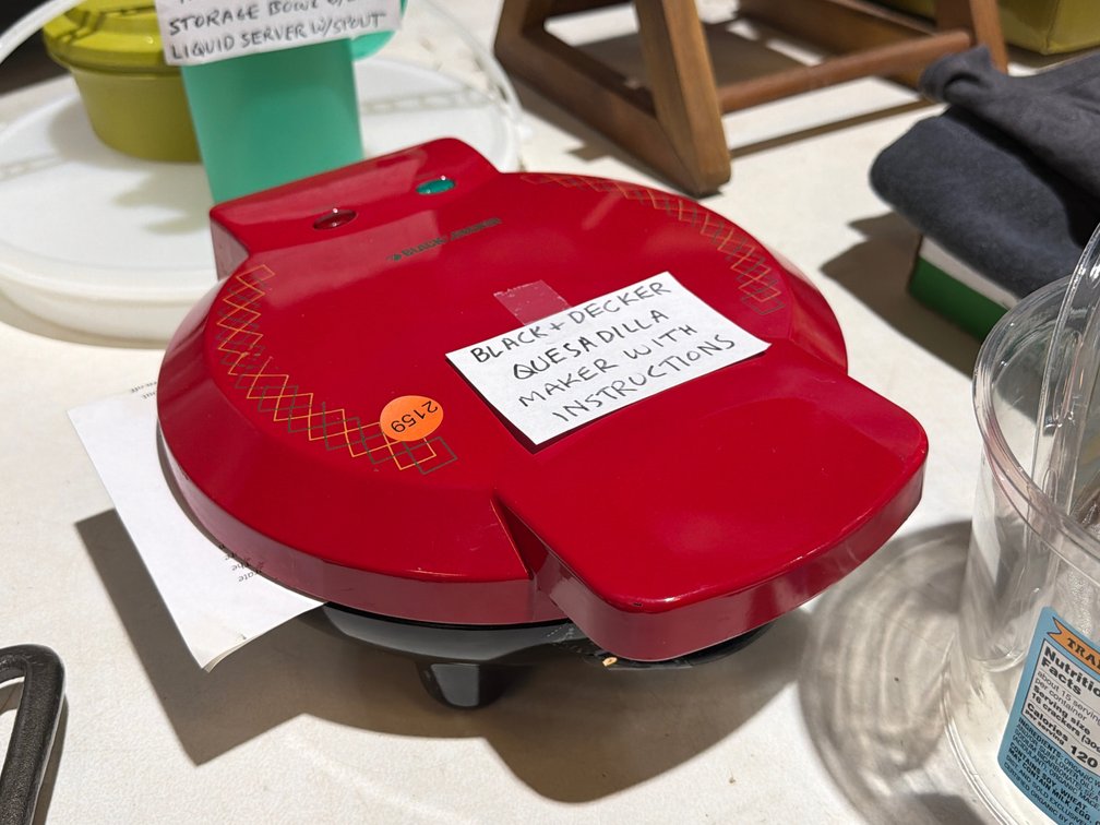 B&D QUESADILLA MAKER