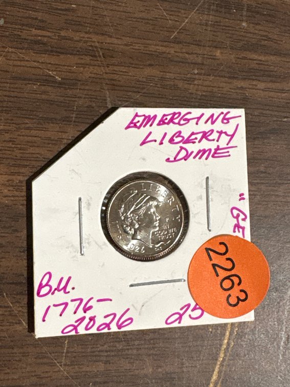 250th ANNIVERSARY DIME