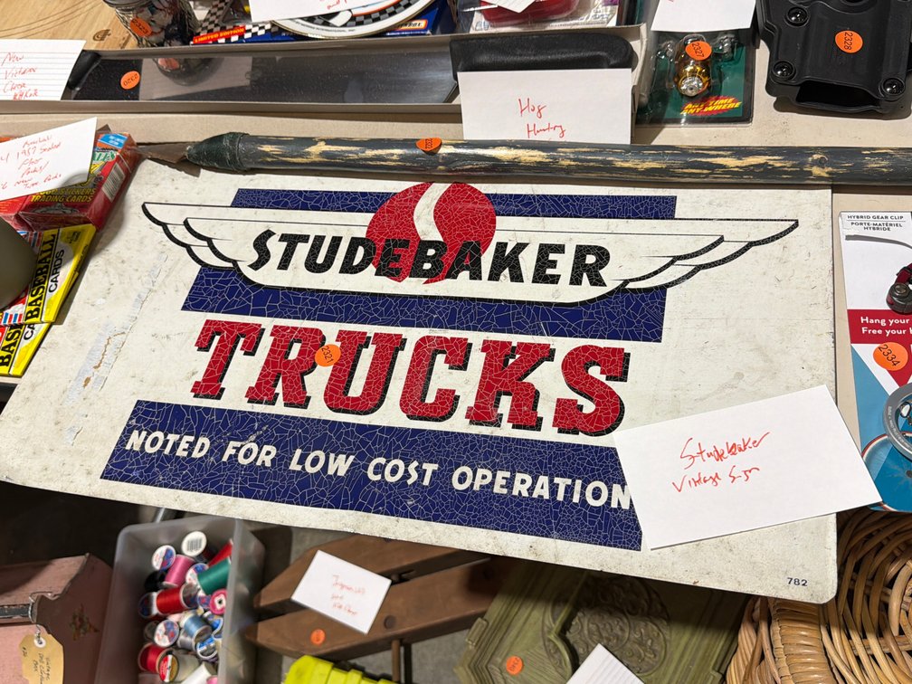 STUDEBAKER VINTAGE SIGN