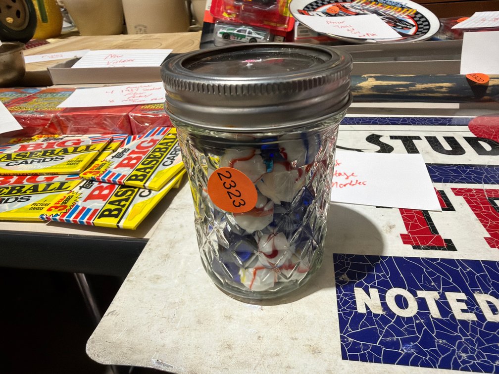 JAR OF MARBLES