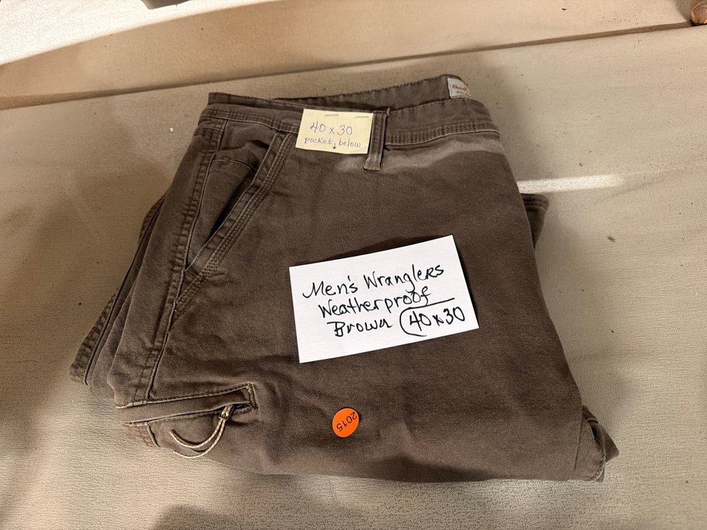 MENS WEATHERPROOF BROWN PANTS