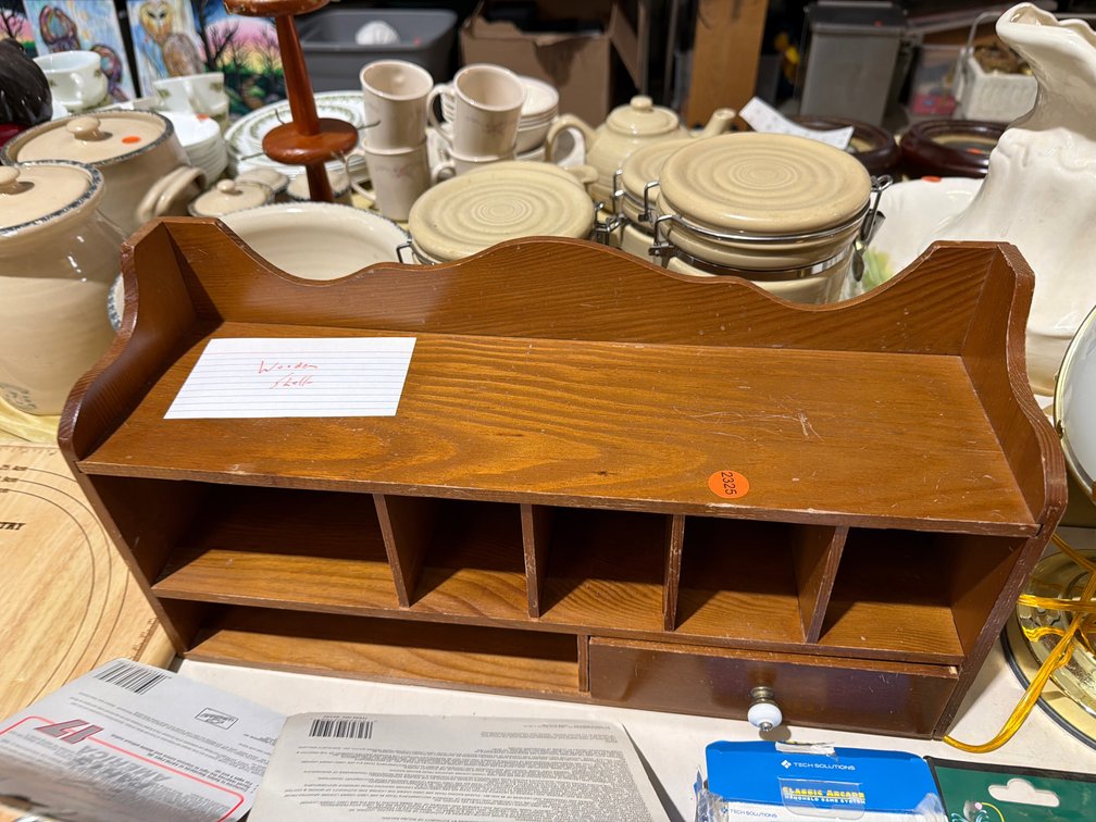 WOODEN SHELF
