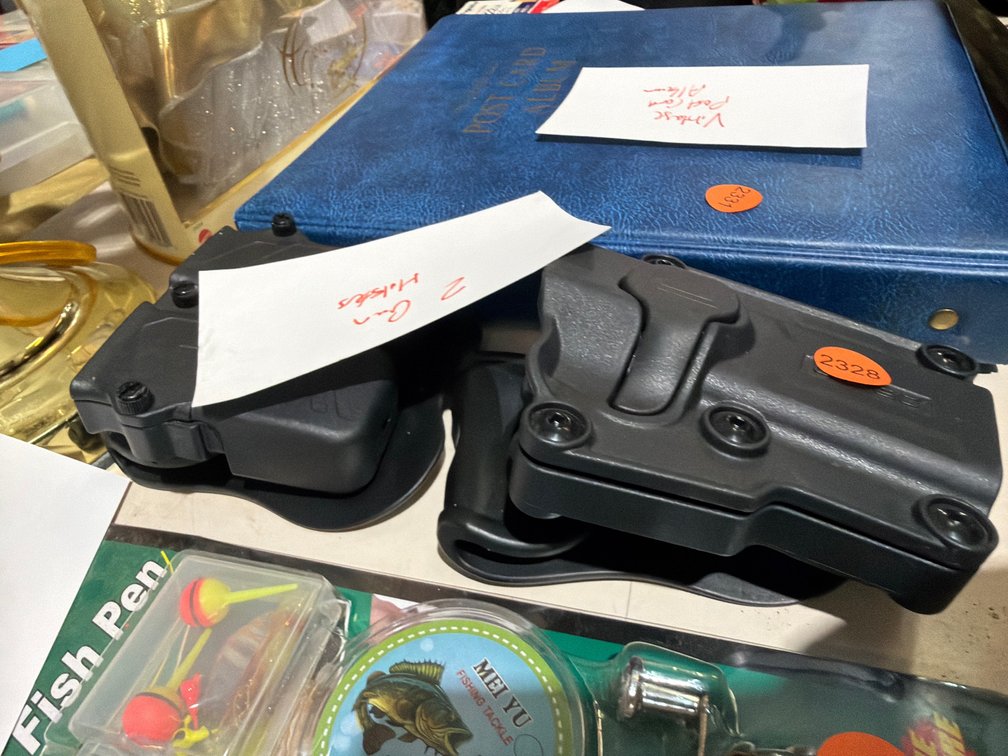 (2) GUN HOLSTERS