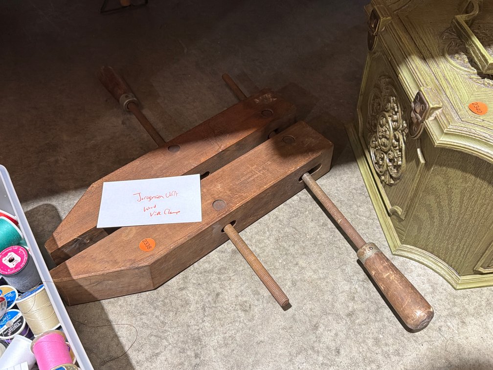 JORGENSEN USA WOOD VISE CLAMPS