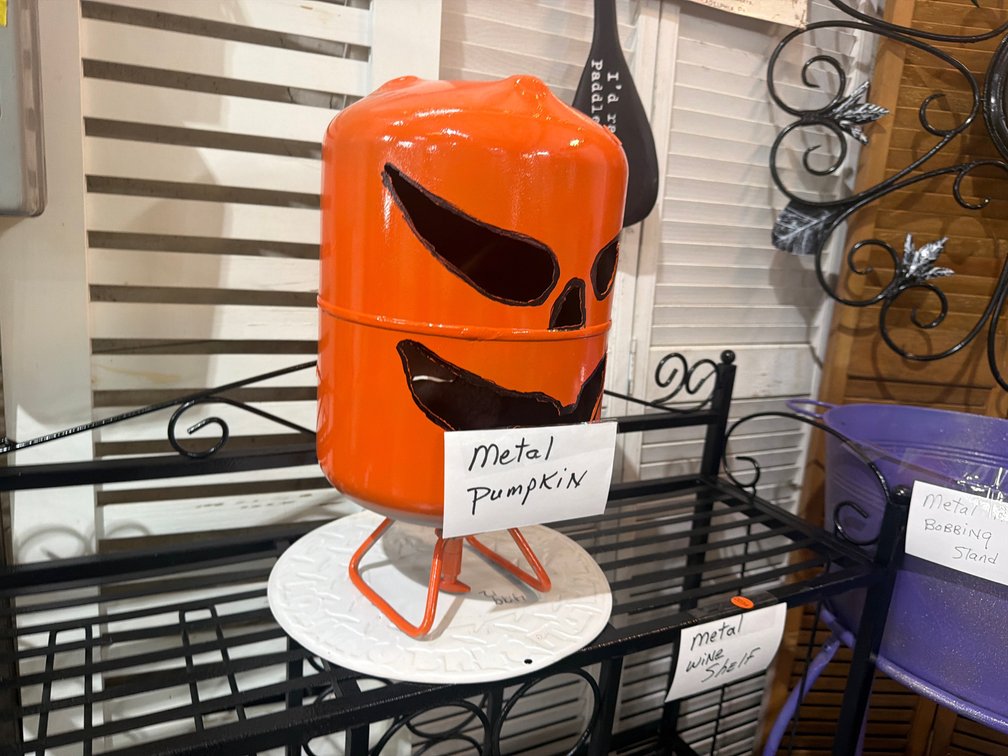 METAL PUMPKIN