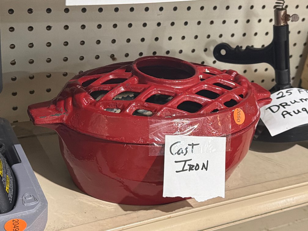 CAST IRON HUMIDIFIER POT
