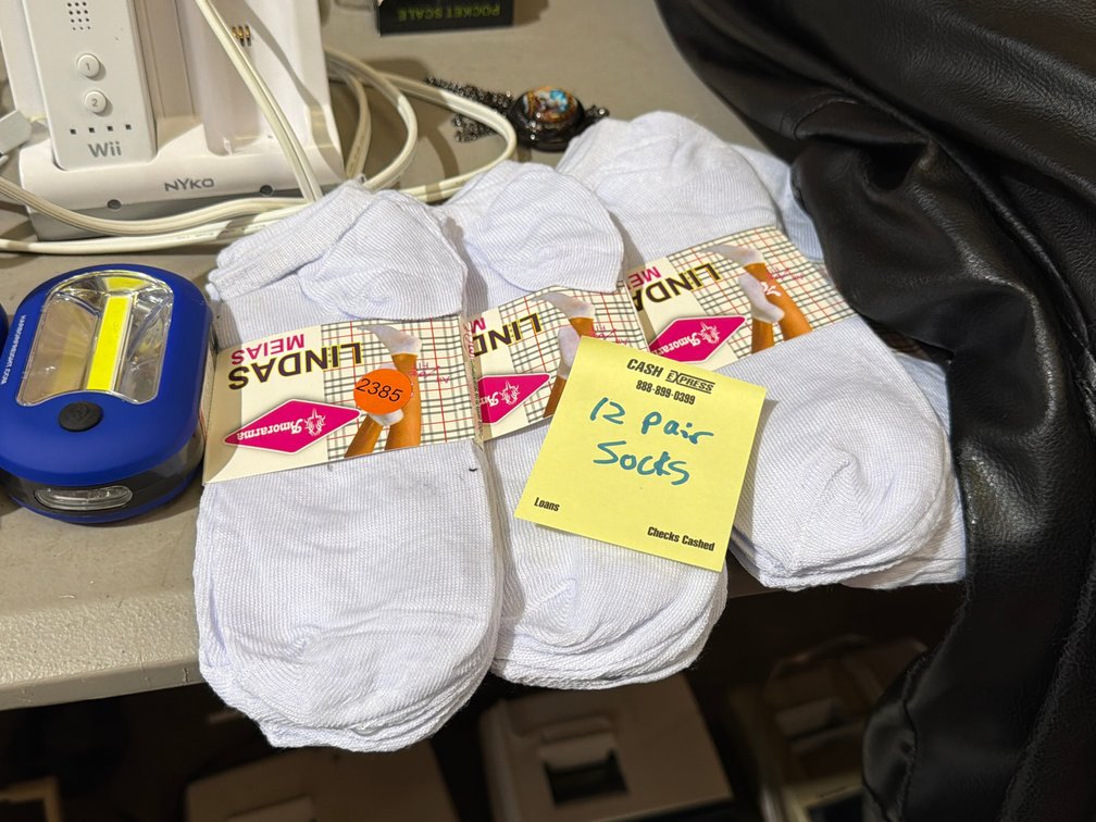 (12) PAIRS OF SOCKS