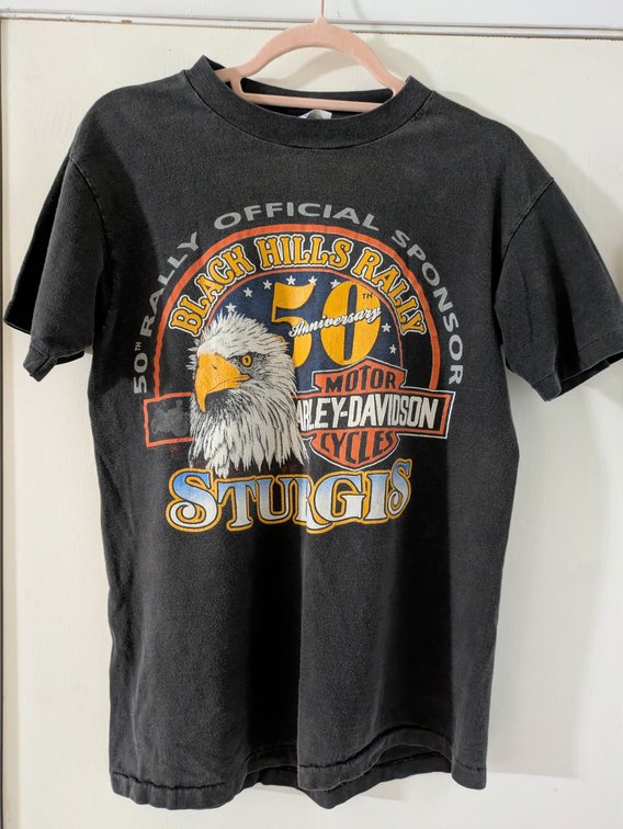 STURGIS 50TH ANNIVERSARY SHIRT SIZE M