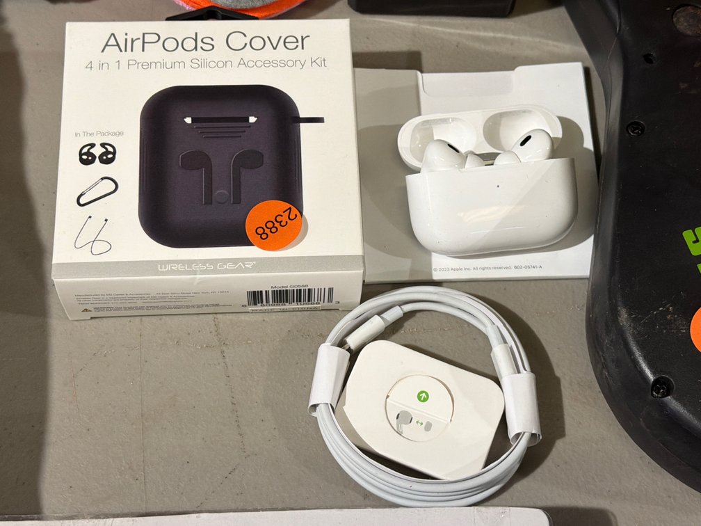 AIRPODS, AIRPODS COVER, CHARGING CORD