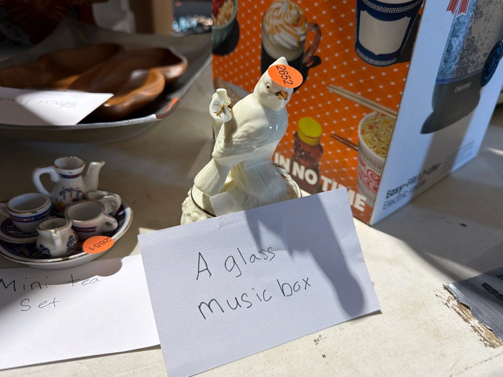 BIRD MUSIC BOX