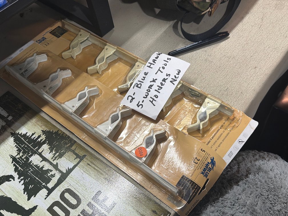 TWO NEW BLUE HAWK TOOL HOLDERS