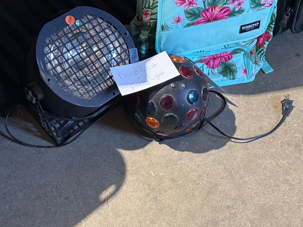 DISCO LIGHT & PARTY LIGHT
