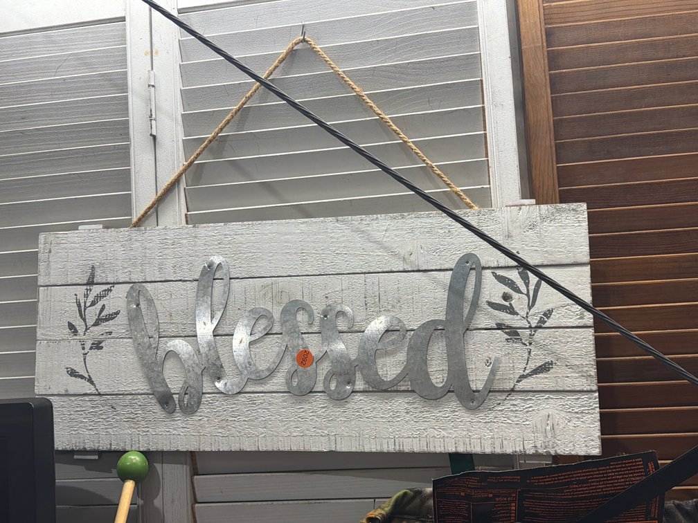 BLESSED SIGN