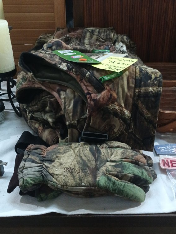 NEW OVERALLS AND GLOVES
