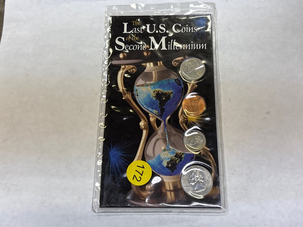LAST US COINS OF THE SECOND MILLENNIUM SET