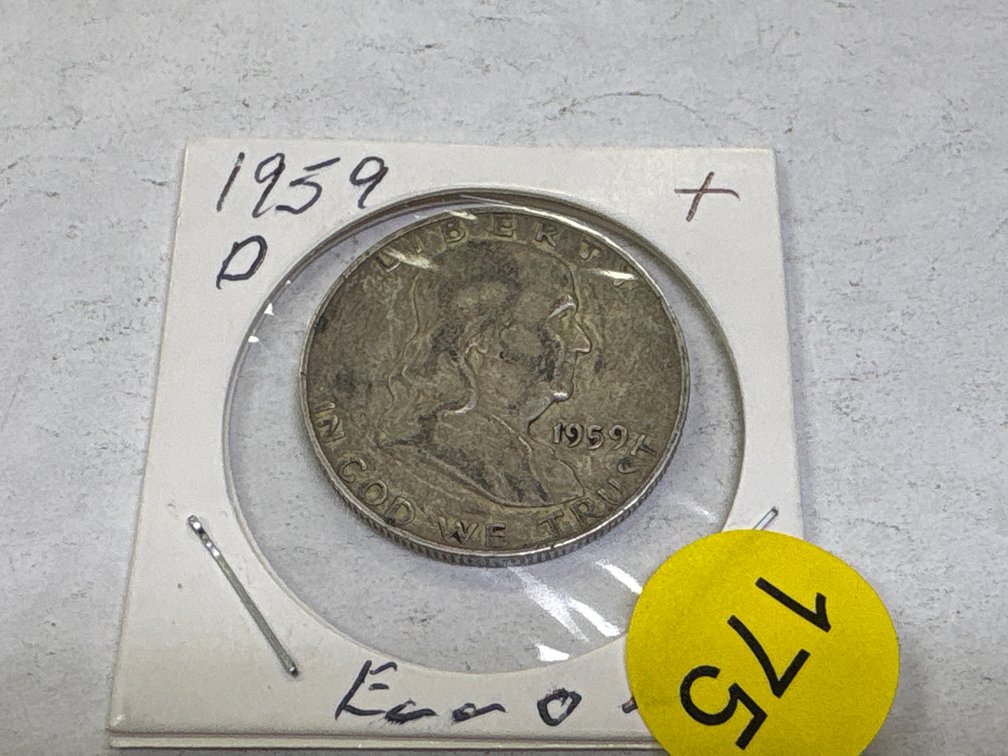 1959 D FRANKLIN HALF DOLLAR