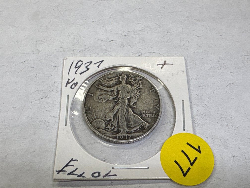 1937 WALKING LIBERTY HALF DOLLAR