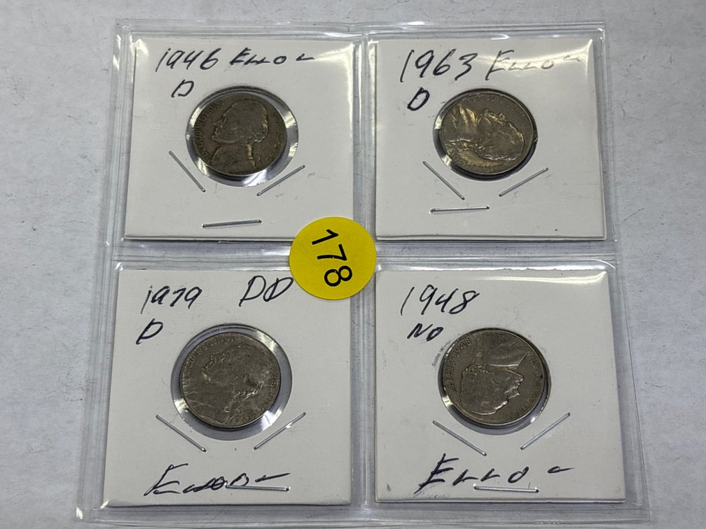 (4) JEFFERSON NICKELS