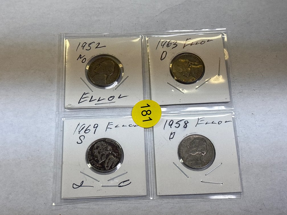 (4) JEFFERSON NICKELS