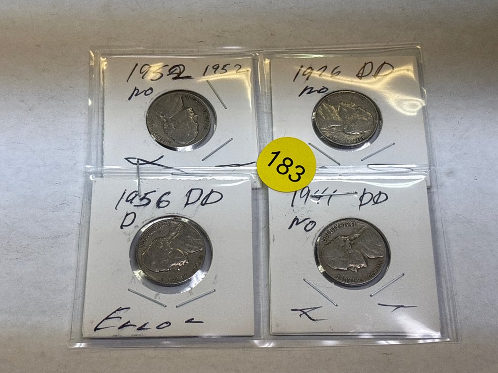 (4) JEFFERSON NICKELS