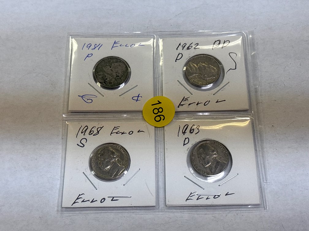(4) JEFFERSON NICKELS