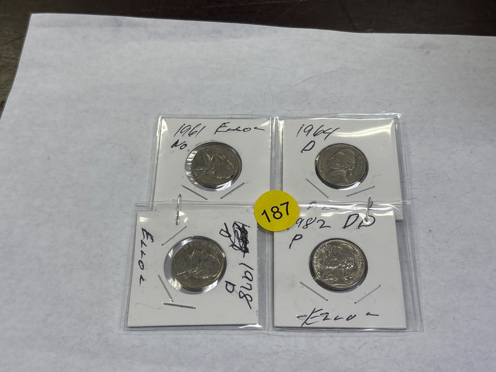 (4) JEFFERSON NICKELS