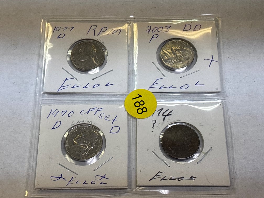 (4) JEFFERSON NICKELS