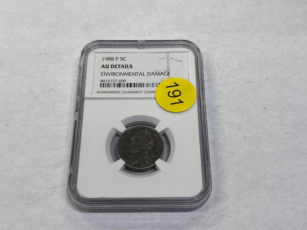 1988 P JEFFERSON NICKEL