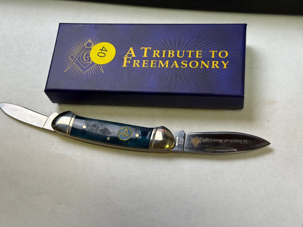 ROUGH RYDER MASON KNIFE