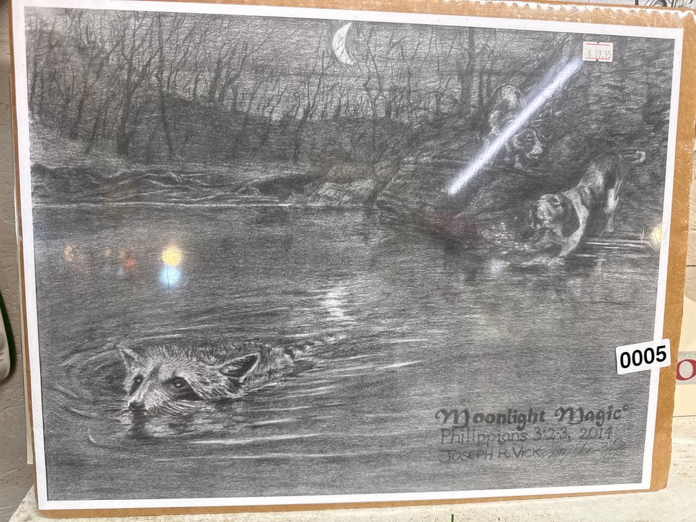 MOONLIGHT MAGIC PRINT BY JOSEPH VICK