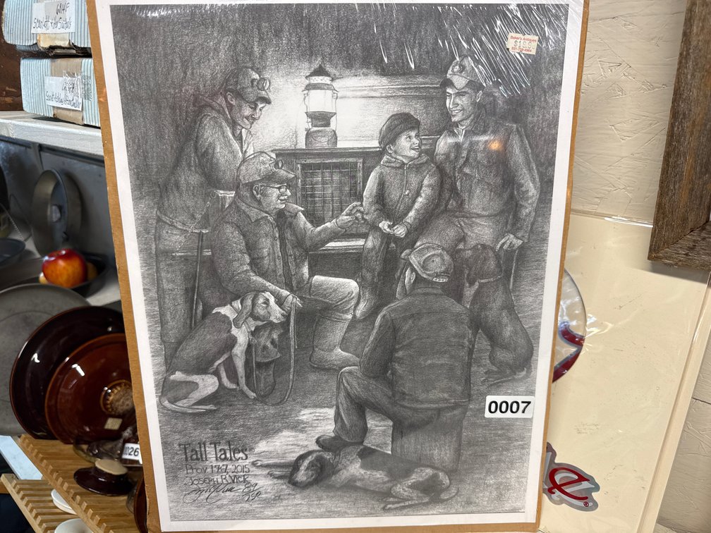 TALL TALES PRINT BY JOSEPH VICK