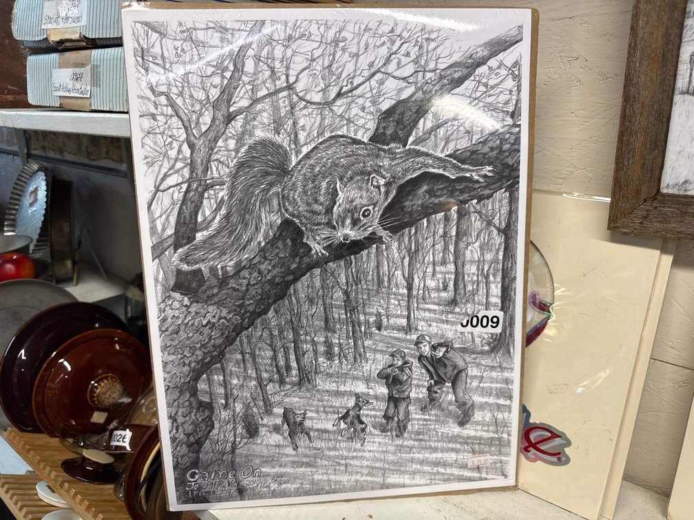GAME ON PRINT BY JOSEPH VICK