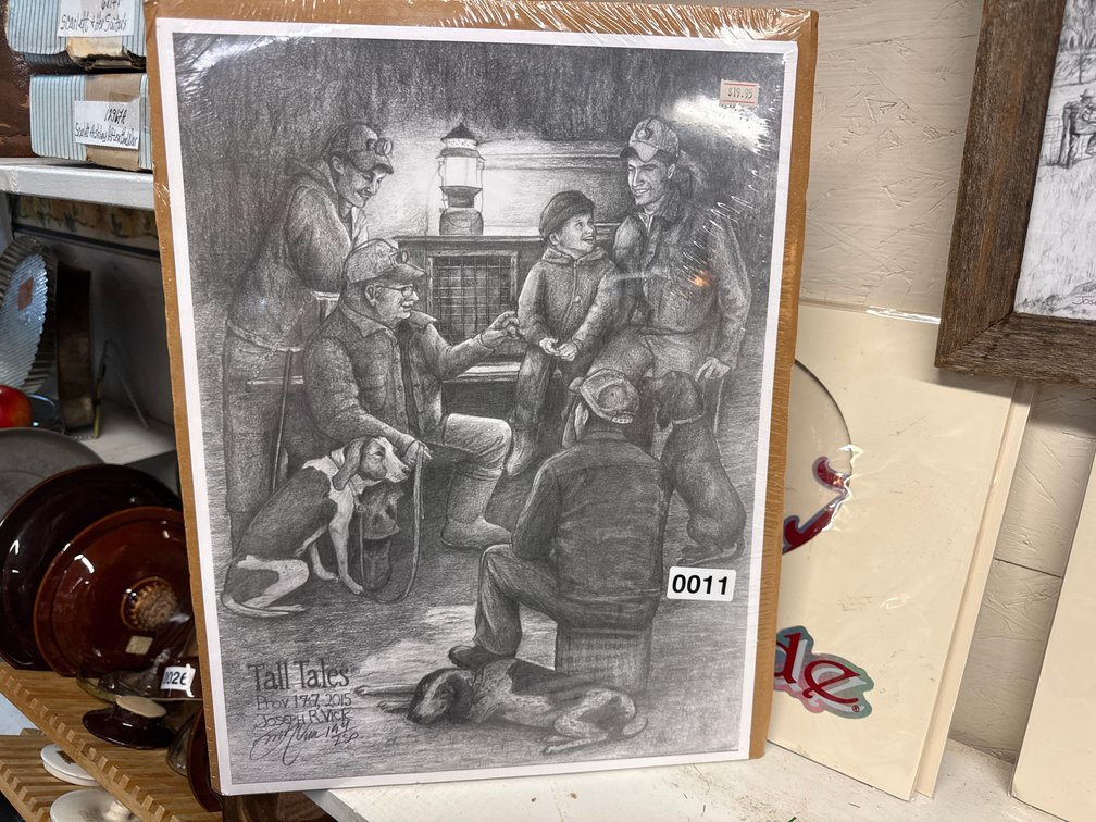 TALL TALES PRINT BY JOSEPH VICK
