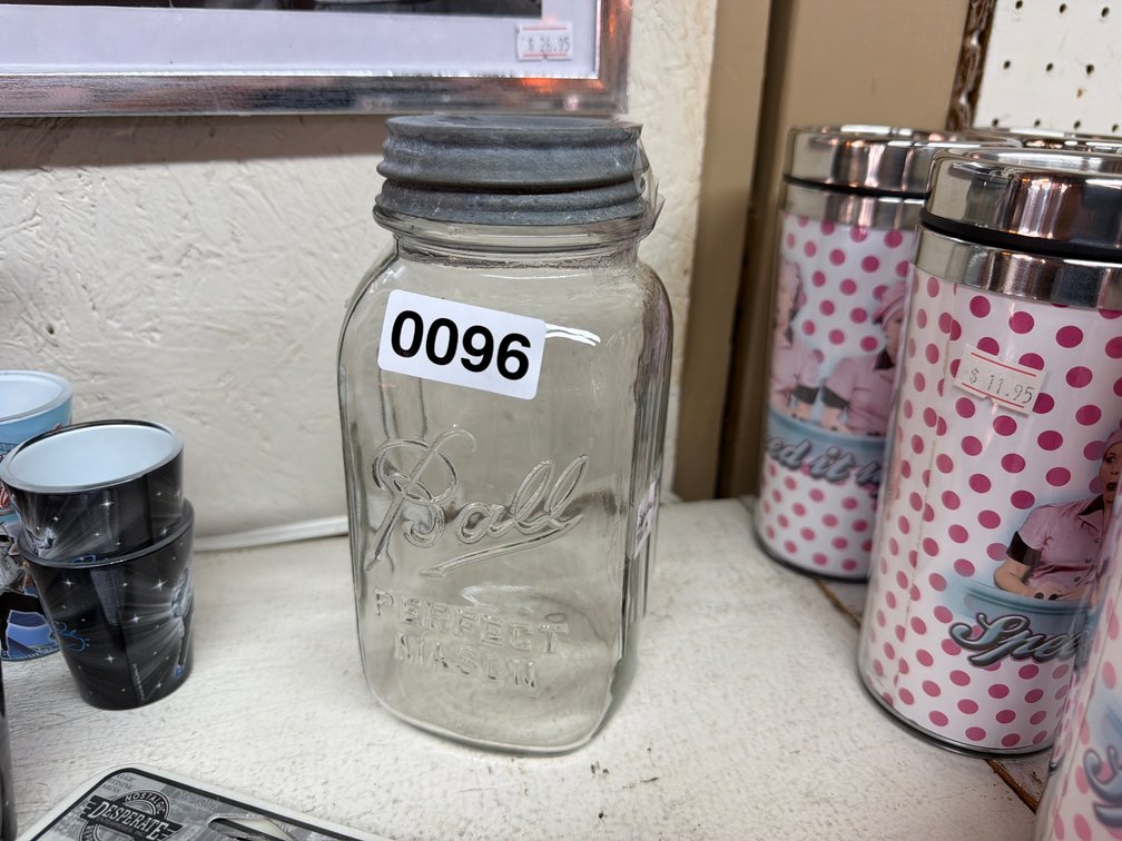 SQUARE PERFECT MASON JAR