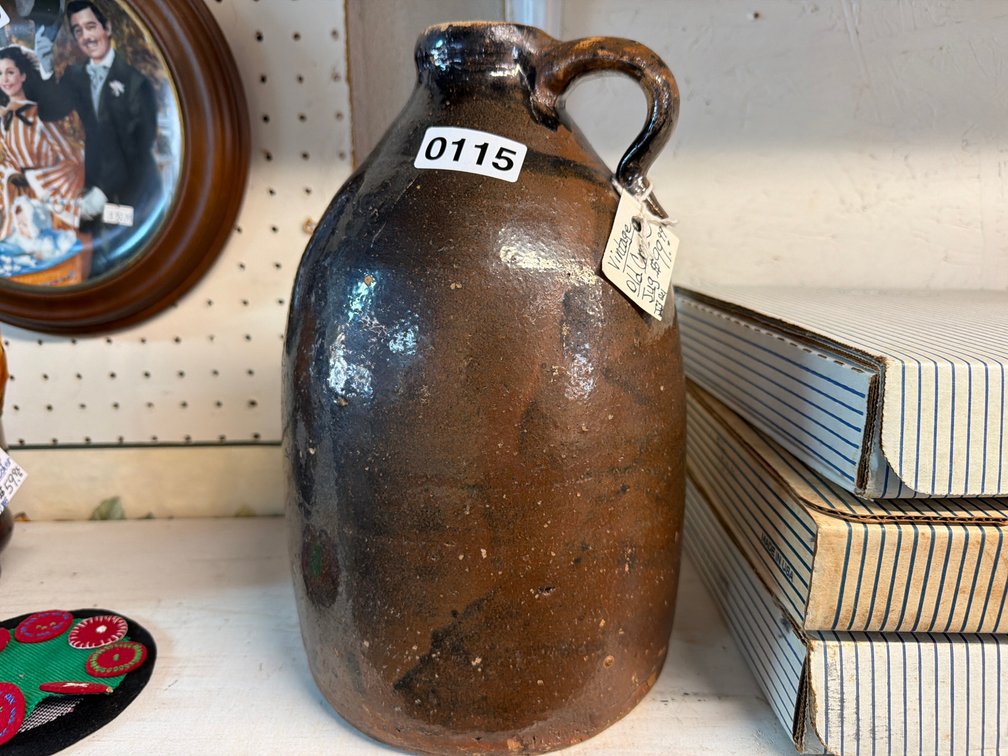 VINTAGE CROCK JUG