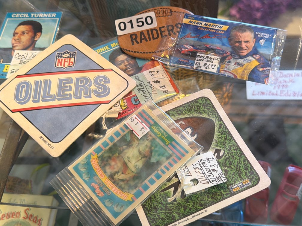 FOOTBALL, BASEBALL, NASCAR CARDS, ETC.
